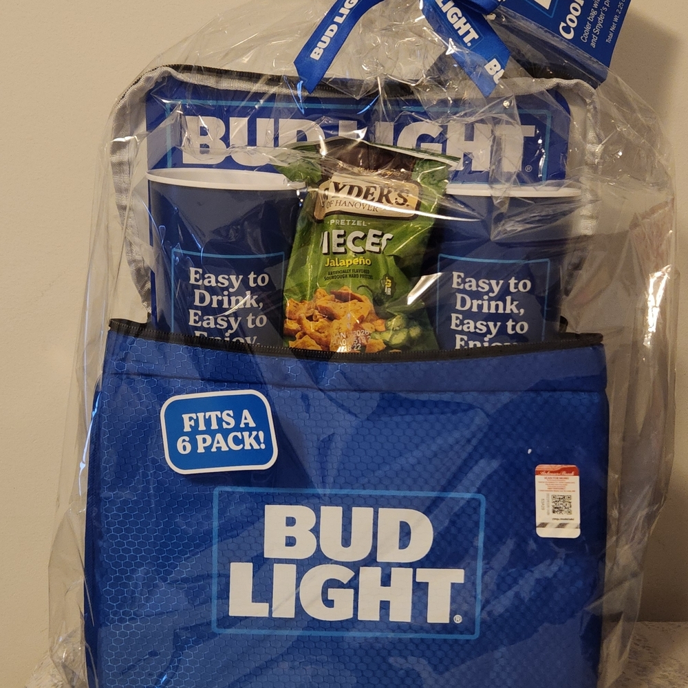 BudLight Blue Party Cooler Set